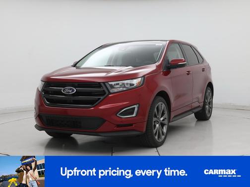 Red 2016 Ford Edge Sport
