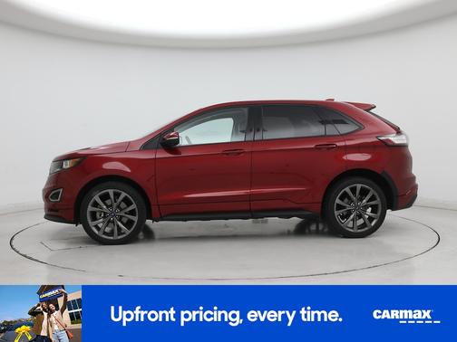 Red 2016 Ford Edge Sport