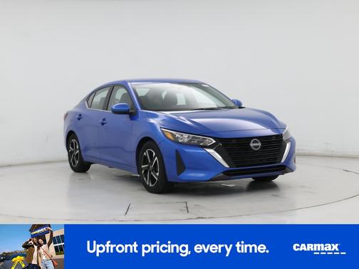 Blue 2025 Nissan Sentra SV