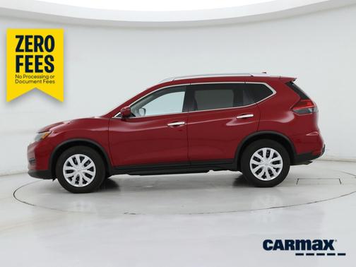 Red 2017 Nissan Rogue S