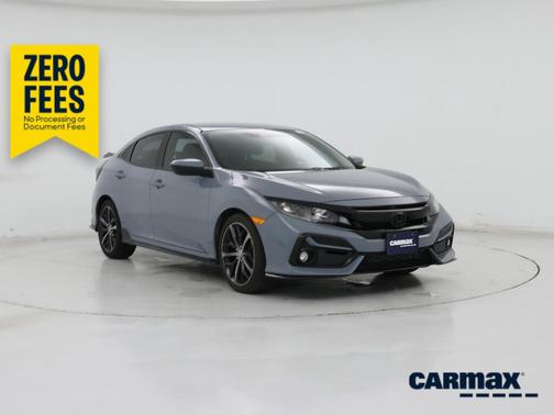 Gray 2021 Honda Civic Sport