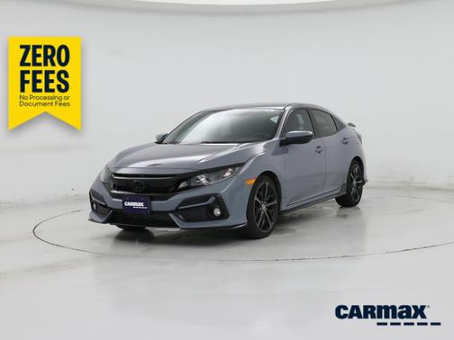 Gray 2021 Honda Civic Sport