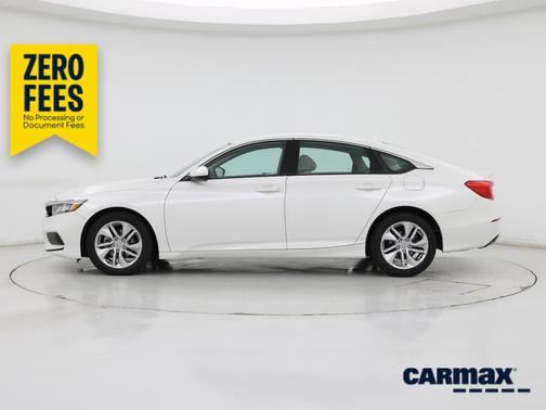 White 2018 Honda Accord LX