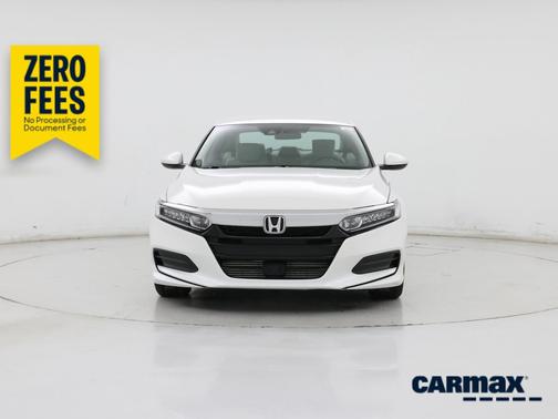 White 2018 Honda Accord LX