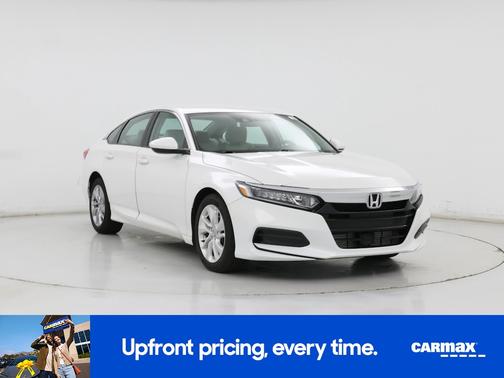 White 2018 Honda Accord LX