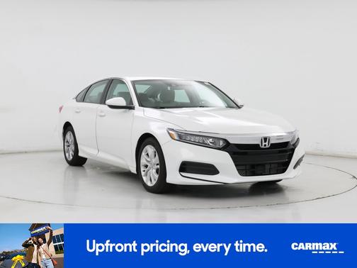 White 2018 Honda Accord LX