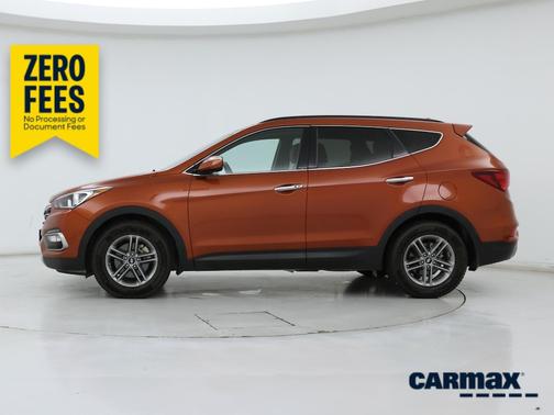 Orange 2017 Hyundai Santa Fe Sport