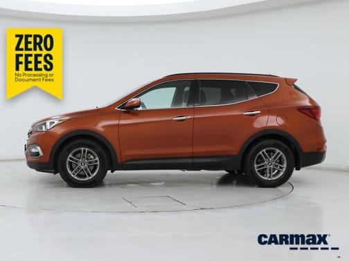 Orange 2017 Hyundai Santa Fe Sport