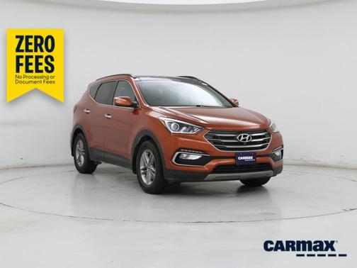 Orange 2017 Hyundai Santa Fe Sport