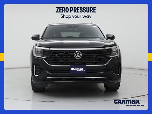 Black 2024 Volkswagen Atlas Cross Sport SEL R-Line