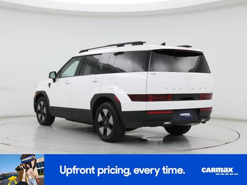 White 2025 Hyundai SANTA FE HEV SEL
