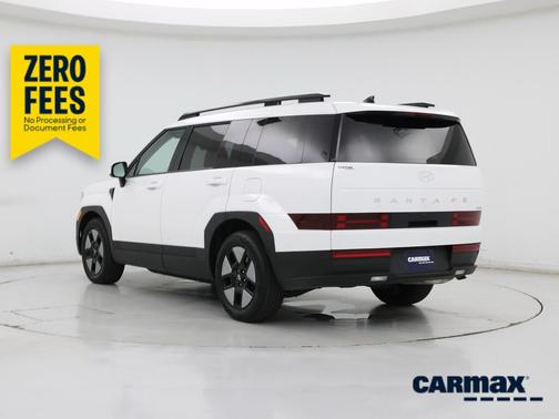 White 2025 Hyundai SANTA FE HEV SEL