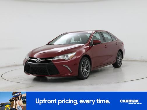 Burgundy 2016 Toyota Camry XSE