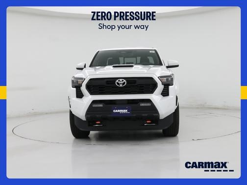 White 2025 Toyota Tacoma TRD Sport