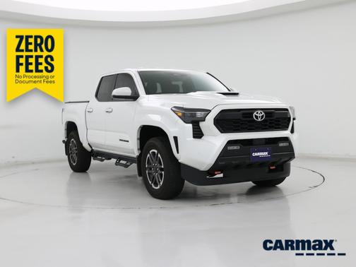 White 2025 Toyota Tacoma TRD Sport