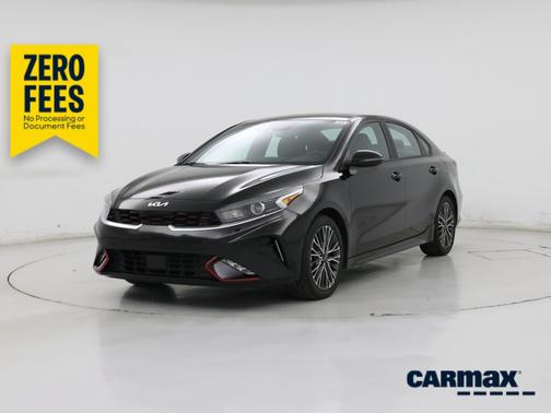 Black 2023 Kia Forte GT-Line