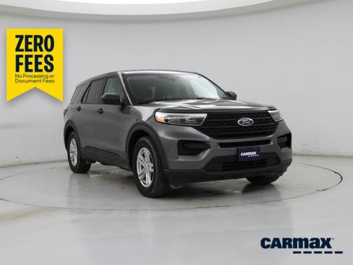 Gray 2022 Ford Explorer