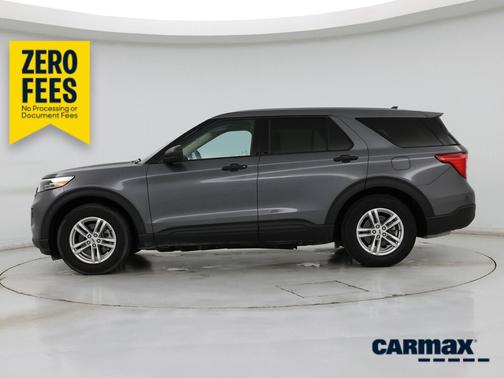 Gray 2022 Ford Explorer