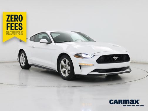 White 2019 Ford Mustang Ecoboost