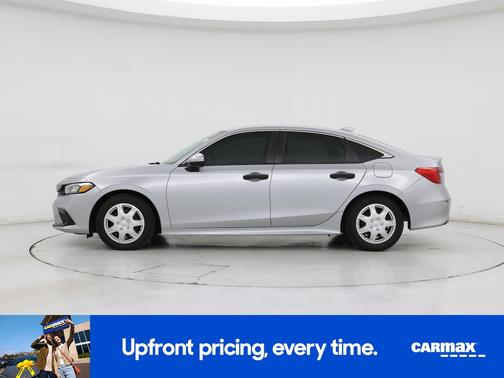 Silver 2024 Honda Civic LX