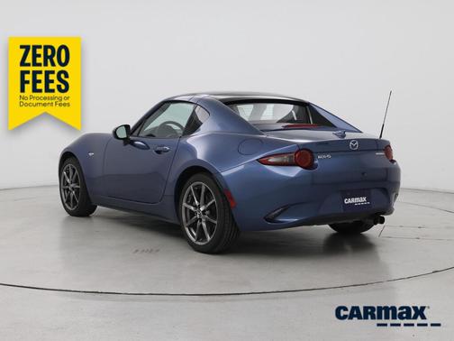 Blue 2020 Mazda MX-5 Miata RF Grand Touring