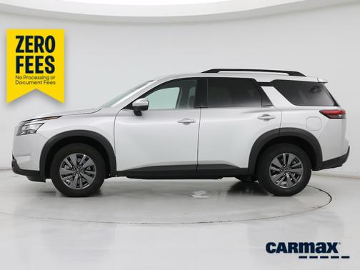 Silver 2025 Nissan Pathfinder SV