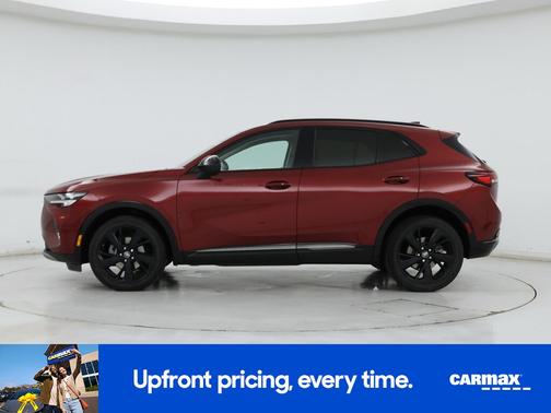 Red 2022 Buick Envision Essence