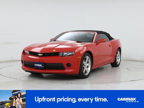 Red 2015 Chevrolet Camaro LT