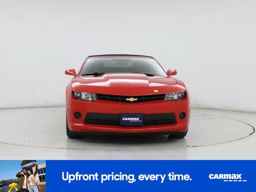 Red 2015 Chevrolet Camaro LT