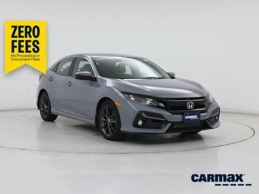 Blue 2021 Honda Civic EX
