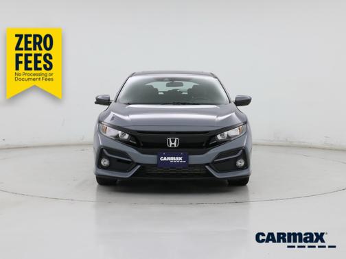 Blue 2021 Honda Civic EX