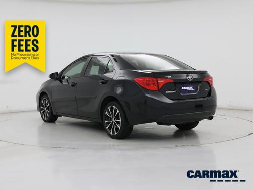 Black 2018 Toyota Corolla SE