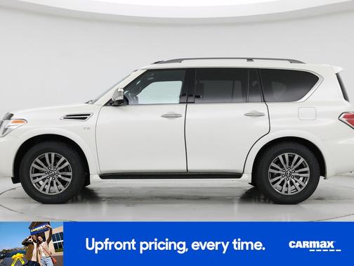 White 2019 Nissan Armada Platinum