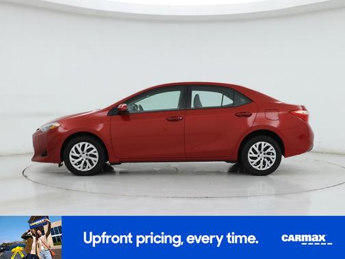 Red 2018 Toyota Corolla LE