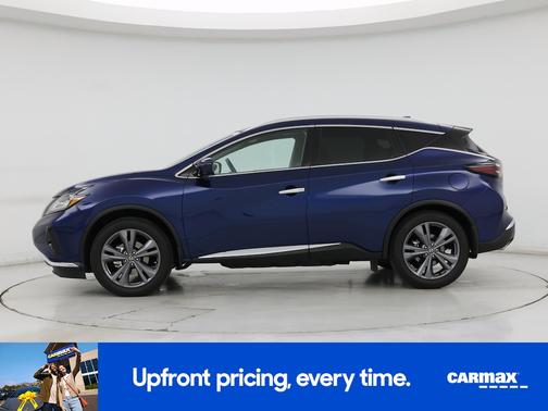 Blue 2021 Nissan Murano Platinum