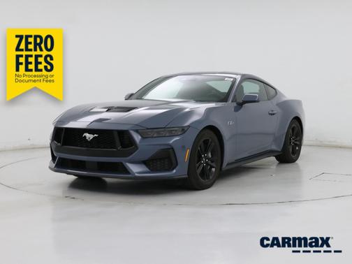 Blue 2025 Ford Mustang GT Premium