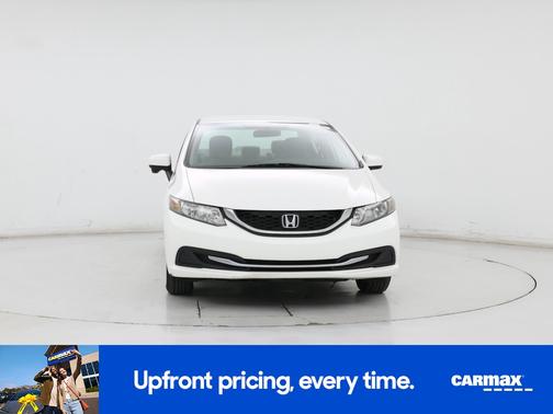 White 2015 Honda Civic SE