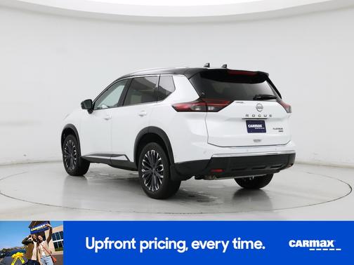 White 2025 Nissan Rogue Platinum
