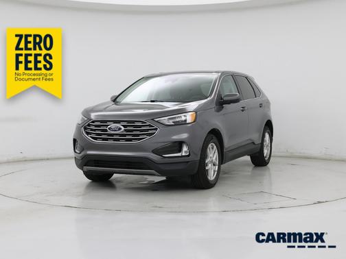 Gray 2022 Ford Edge SEL