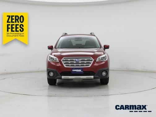 Red 2015 Subaru Outback Limited