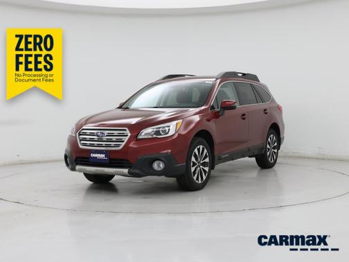 Red 2015 Subaru Outback Limited