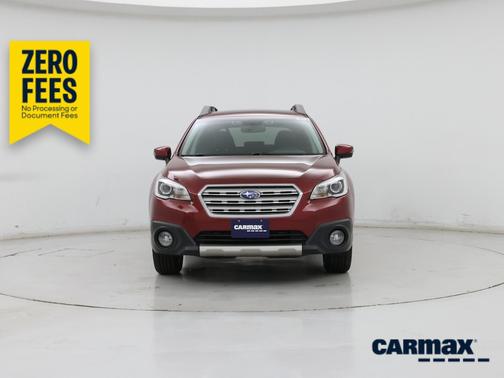 Red 2015 Subaru Outback Limited