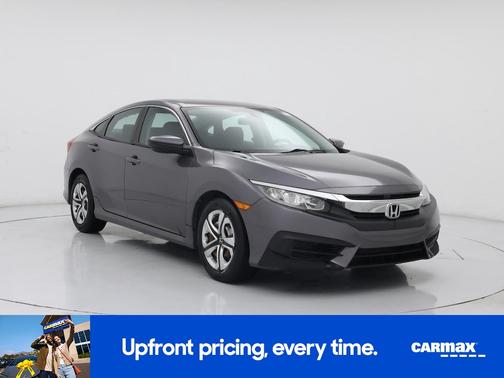 Gray 2017 Honda Civic LX