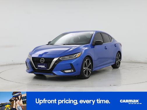 Blue 2021 Nissan Sentra SR