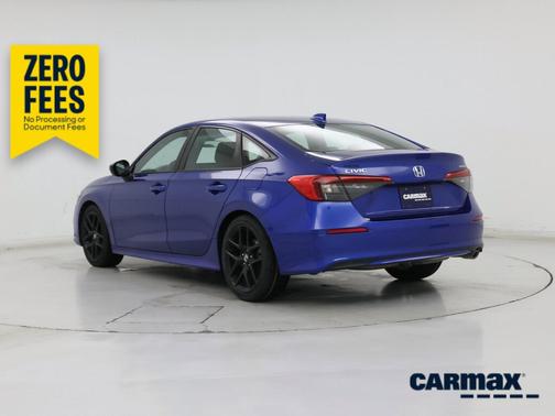 Blue 2024 Honda Civic Sport