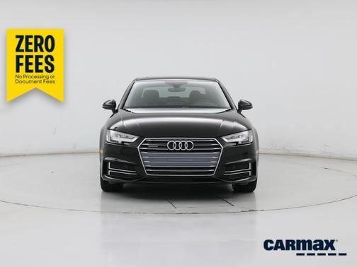 Black 2017 Audi A4 Premium Plus
