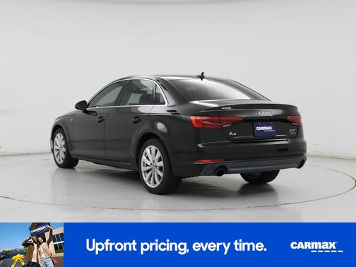 Black 2017 Audi A4 Premium Plus