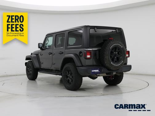 Gray 2022 Jeep Wrangler Unlimited Willys