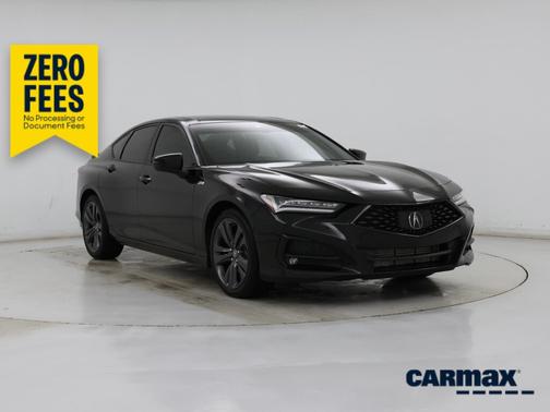 Black 2022 Acura TLX SH-AWD A-Spec