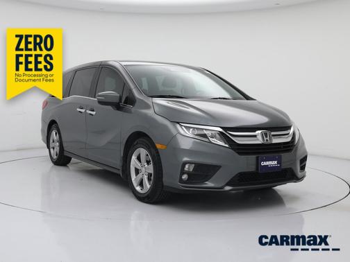 Green 2018 Honda Odyssey EX-L